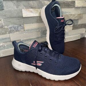 Skechers Go Walk Joy Women's Walking Shoes Navy Blue Size 7